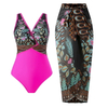 New Sexy One-Piece Swimsuit for Women - European Bikini Beach Skirt Cover-Up Set In Stock