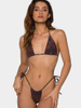 New Western Style Bikini – Printed Triangle Cup Halter Neck Two-Piece Swimsuit