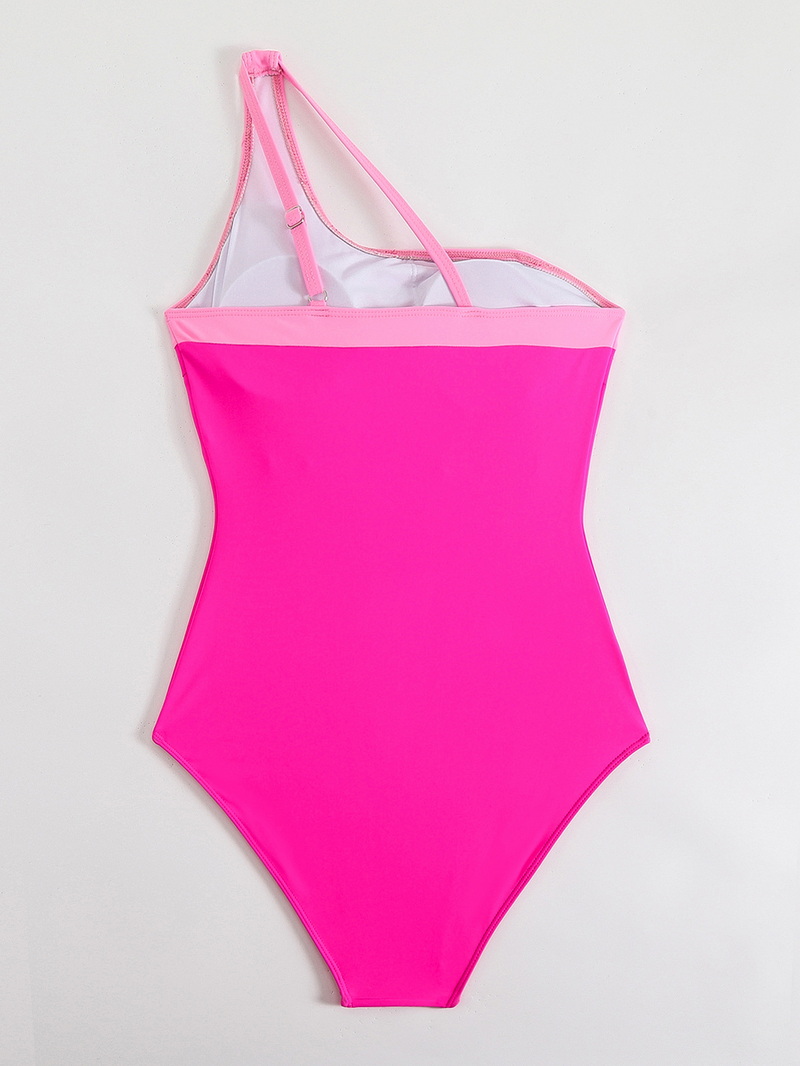2025 Hot-Selling Retro One-Piece Swimsuit - Sporty European Bikini_03