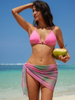 2025 European Style Sexy Three-Point Bikini Set - Three-Piece Swimsuit