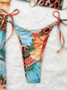 2025 Chic Leopard Print Bikini With Cut-Out Design And Fashionable Long Dress