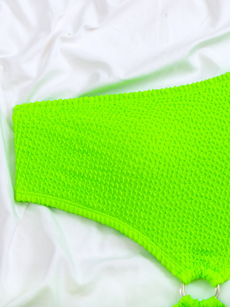 2025 Solid One-Shoulder One-Piece Swimsuit, Sexy Backless Swimwear