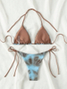 Hot-Selling 3-Piece Tie-Up Bikini Set - Fashionable Vacation Swimwear for Women
