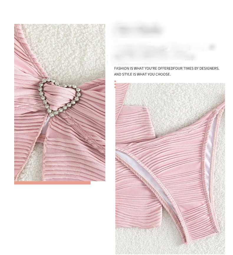 New Hot-Selling 3-Piece High-Waisted Bikini Set - Sexy, Tummy Control Swimsuit for Women_11