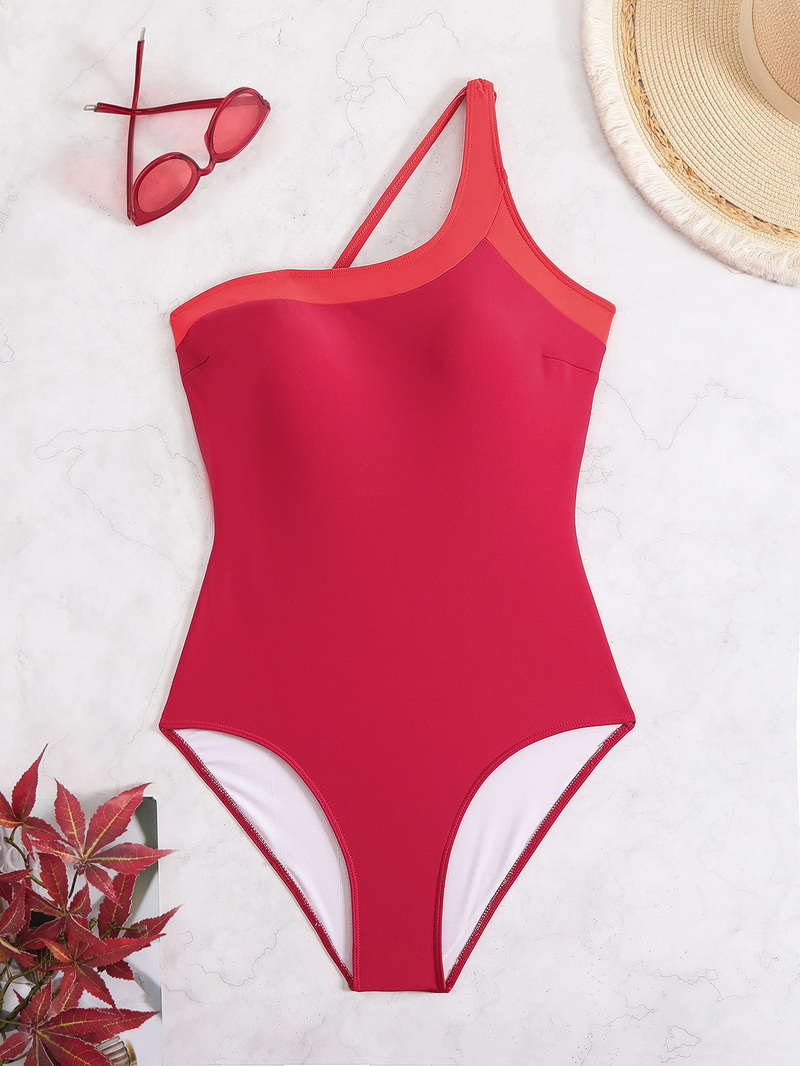 2025 Hot-Selling Retro One-Piece Swimsuit - Sporty European Bikini_09