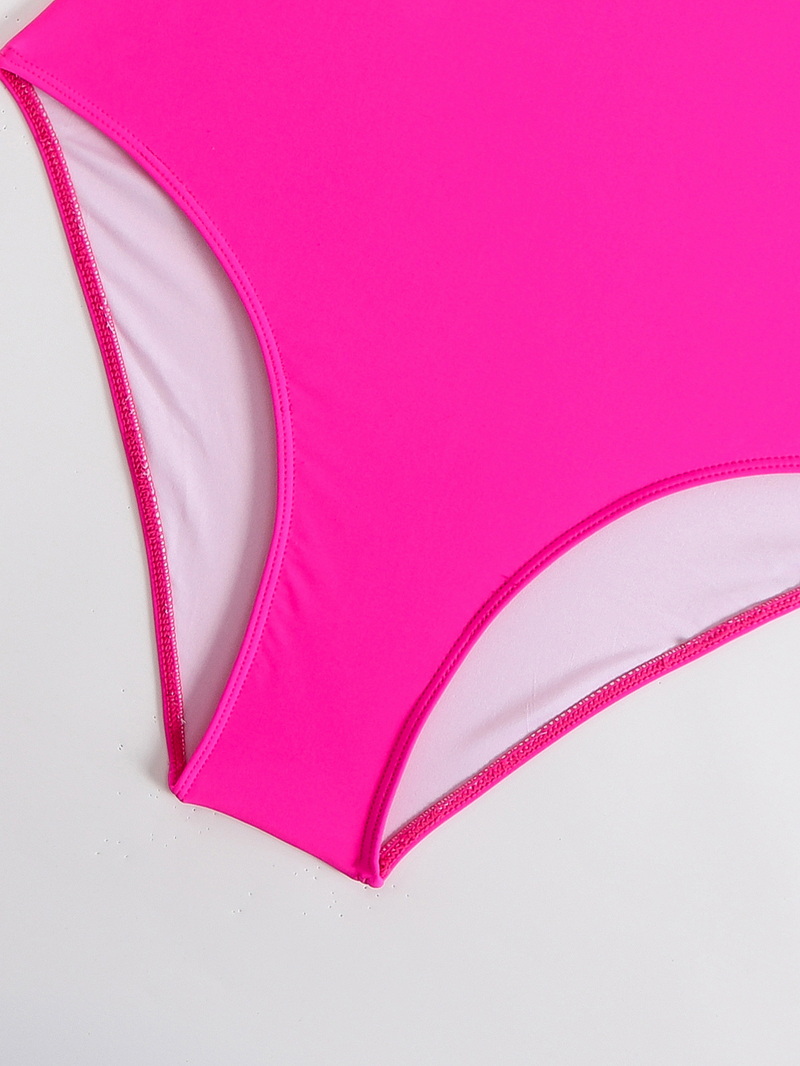 2025 Hot-Selling Retro One-Piece Swimsuit - Sporty European Bikini_05