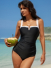 2025 One-Piece Swimsuit - Sexy European Bikini Style In Stock