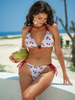 2025 Sexy Strappy Three-Piece Bikini - European Style In Stock