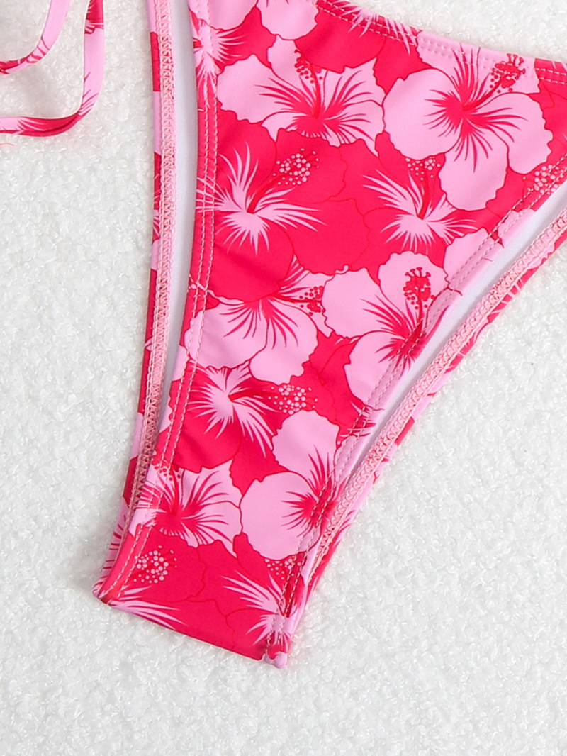 2025 Ins-Style Printed Bikini - European Sexy Lace-Up Swimsuit In Stock_19