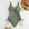2025 New One-Piece Swimsuit for Women - European Sports Bikini Swimwear