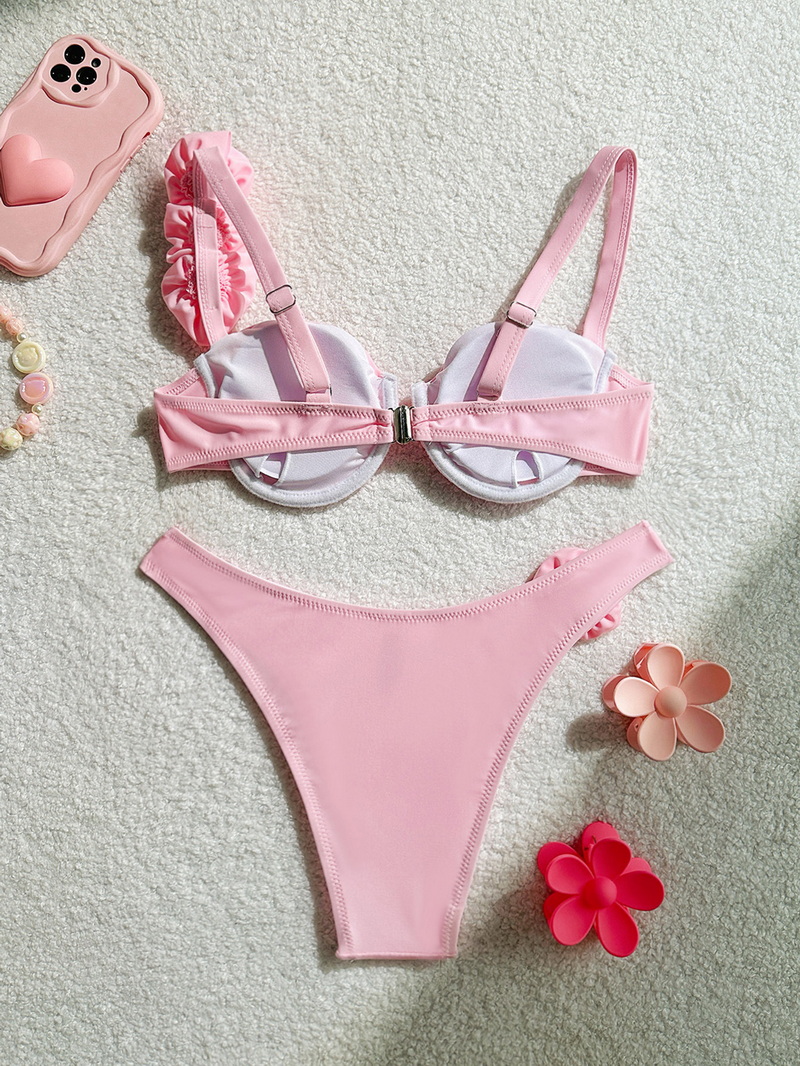 2025 Floral Underwire Push-Up Bikini For Women Ins Style European Beachwear_24