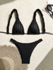 Solid Color Sexy Bikini - INS Style Women's Beach Swimwear
