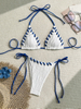 Summer Sexy Solid Color Bikini - INS Style Women's Vacation Swimwear