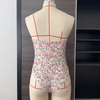 New Floral One-Piece Swimsuit for Women – Slim Fit, Sexy Bikini with Removable Shoulder Straps