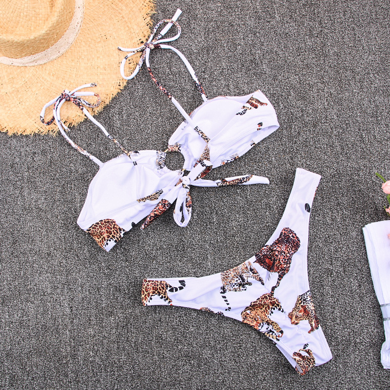 New European And American Bikini Two-Piece O-Ring Strap Sexy Swimsuit Set_01