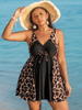 2025 New European Plus Size Women's Conservative Two-Piece Swimwear