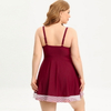 2025 Plus Size Women's New European Conservative Swimwear Spa Boyshorts