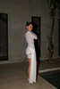 Solid Color Mesh Beach Dress For Women Sexy Two-Color Maxi Dress