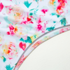 Strapless Floral Bow One-Piece Swimsuit Sexy Bodycon Design For Women