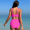2025 New Bikini Set for Women - European Sports Sexy Two-Piece Swimsuit with Cover-Up Skirt