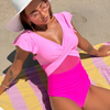 2025 One-Piece Swimsuit for Women - European Quick-Dry Sports Bikini Swimwear