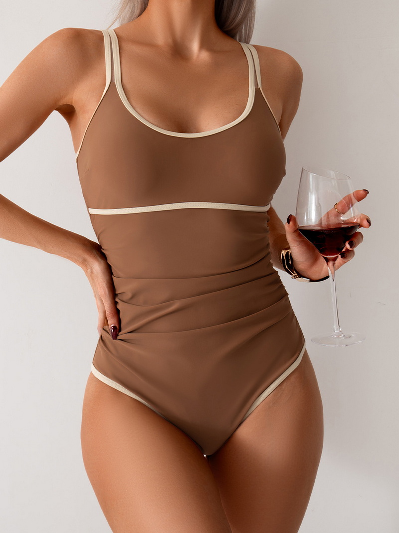 2025 One-Piece Quick-Dry Swimsuit - Sporty European Style In Stock_4