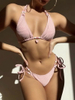 High-End Sexy Solid Color Bikini for Women – Best-Selling Stylish Swimwear