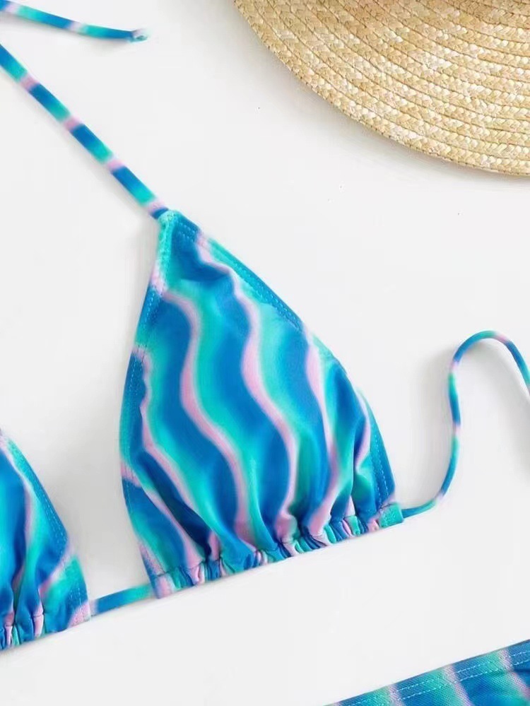 Sexy Mesh Bikini Three-Piece Set - Wholesale Women's Swimwear