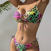 Sexy Leopard Tie Bikini - Classic Beach Swimwear Hot Seller