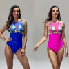 2025 New One-Piece Swimsuit for Women - European Lace Bikini Swimwear