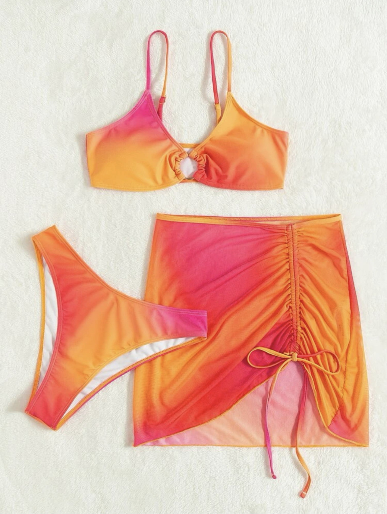 Sexy Three-Piece Bikini Set - Beach Hot Seller Swimwear_6