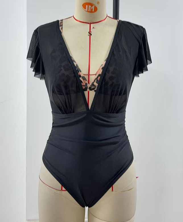 2025 European Style Sexy Triangle Bikini Set - Two-Piece and One-Piece Combo_16