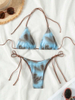 Hot-Selling 3-Piece Tie-Up Bikini Set - Fashionable Vacation Swimwear for Women