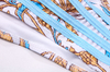 Lace Trim Spliced Strap Bikini Sexy Printed Two-Piece Swimsuit For Women European Style