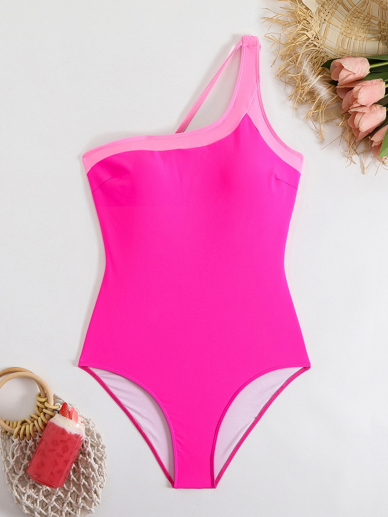 2025 Hot-Selling Retro One-Piece Swimsuit - Sporty European Bikini_01
