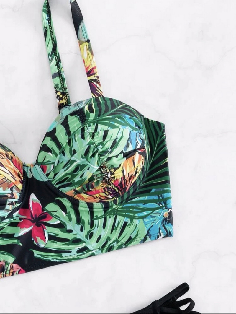 Sexy Underwire Printed Bikini - Hot Seller Two-Piece Wholesale Swimwear_05