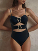 2025 New European One-Piece Swimsuit With Sexy Backless Print Bikini