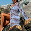 2025 New Three-Piece Bikini Set With Miami Style Tassel Cover-Up Hot-Selling Swimwear
