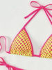 New Sexy Halter Tie Bikini - Two-Piece Beachwear for Vacation