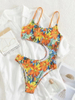 Sexy Floral One-Piece Bikini - Women's Swimwear New Arrival
