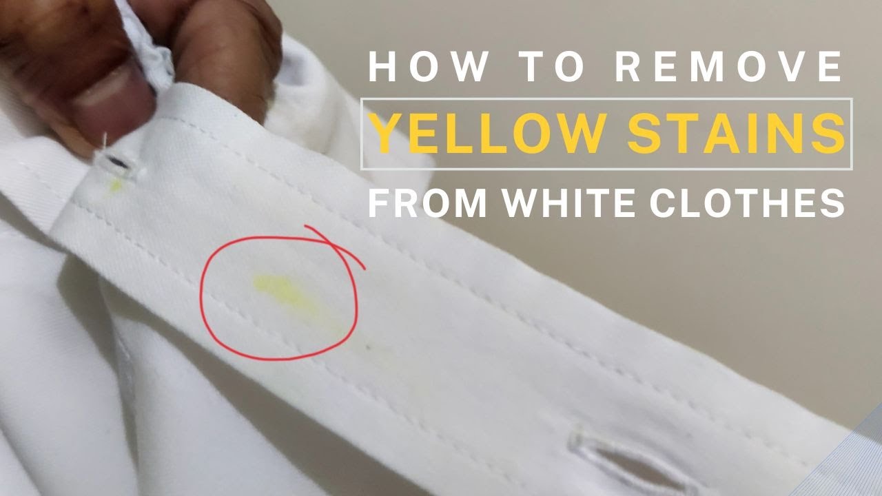 how to remove yellow stains from white clothes (2)