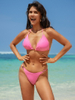 2025 European Style Sexy Three-Point Bikini Set - Three-Piece Swimsuit