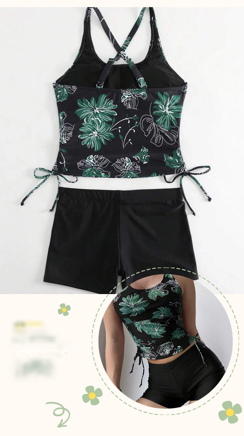 Sexy Printed Boxer Bikini Set - Pure Desire Two-Piece Women's Swimwear_08
