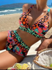Sexy Two-Piece Printed Bikini - Pure Desire Women's Swimwear Hot Seller