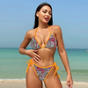 2025 New Sexy Backless Three-Piece Bikini for Women - Ins Style European Swimwear