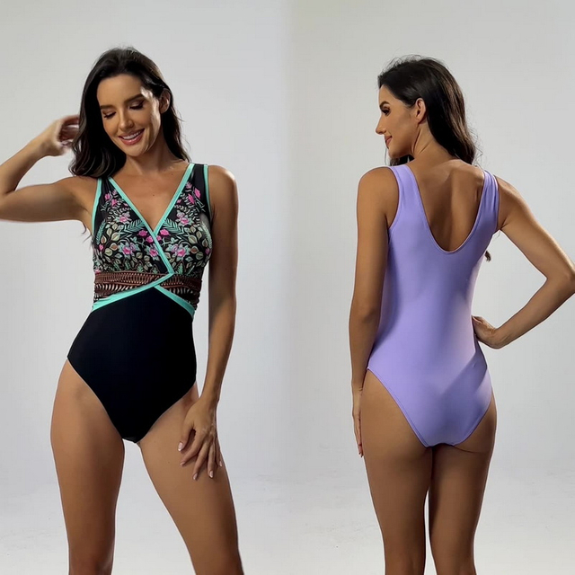 New Sexy One-Piece Swimsuit for Women - European Bikini Beach Skirt Cover-Up Set In Stock