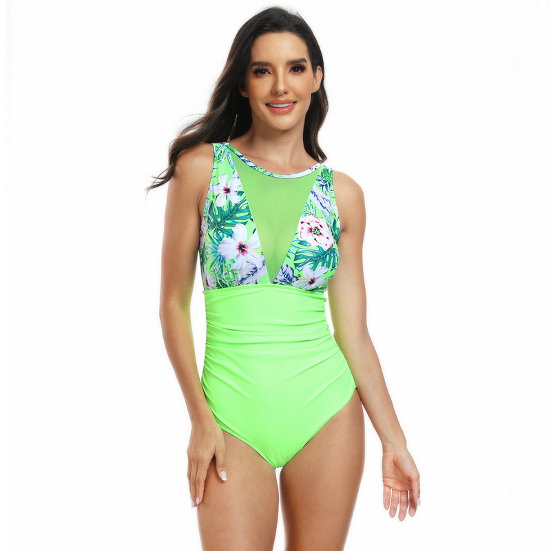 2025 New One-Piece Swimsuit for Women - European Lace Bikini Swimwear_29