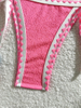 Solid Color Ins Style Bikini Swimwear For Women Sexy Beachwear