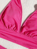 Sexy Halter Tie Bikini - Solid Color Sanya Vacation Hot Seller