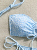 New Hot-Selling Solid Color Towel Bikini Set - Sexy, Skin-Brightening Two-Piece Swimsuit